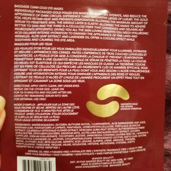 Beauty Mask Pack of Rodial, Verso, Wander, and PTR - Picture 7 of 9